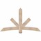 Ekena Millwork Alberta Smooth Timber Gable Bracket, Douglas Fir, 60"W x 35"H x 3 1/2"D x 5 1/2"F, 14/12 Pitch GBW060X35X0406ALB00SDF - alternate 1